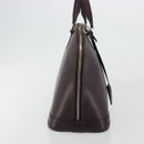 LOUIS VUITTON Epi Alma Hand Bag Purple Cassis M5280K LV Auth ep14652A-4