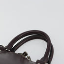 LOUIS VUITTON Epi Alma Hand Bag Purple Cassis M5280K LV Auth ep14652A-8