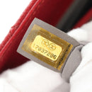 CHANEL GST Matelasse Chain Tote Bag Caviar Skin Red Silver CC Auth ep14654V-12