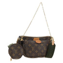 LOUIS VUITTON Monogram Multi Pochette Accessoires Pouch M44813 LV Auth ep14656A-1