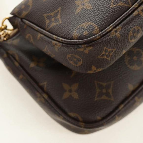 LOUIS VUITTON Monogram Multi Pochette Accessoires Pouch M44813 LV Auth ep14656A