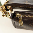 LOUIS VUITTON Monogram Multi Pochette Accessoires Pouch M44813 LV Auth ep14656A-30