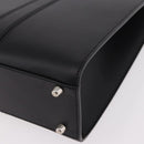 Christian Dior Hand Bag Leather Black Auth ep14660-14