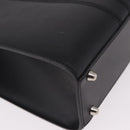 Christian Dior Hand Bag Leather Black Auth ep14660-15