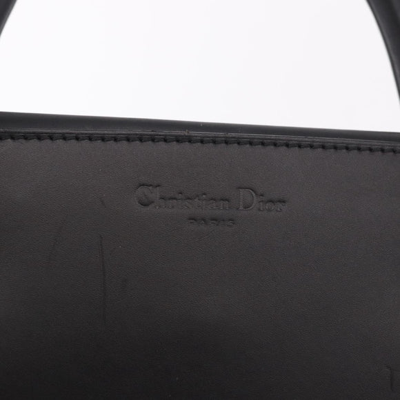 Christian Dior Hand Bag Leather Black Auth ep14660