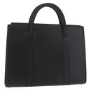 Christian Dior Hand Bag Leather Black Auth ep14660-1