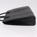 Christian Dior Hand Bag Leather Black Auth ep14660-4