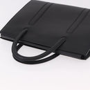 Christian Dior Hand Bag Leather Black Auth ep14660-6