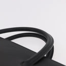 Christian Dior Hand Bag Leather Black Auth ep14660-8