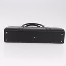 Christian Dior Hand Bag Leather Black Auth ep14660-5