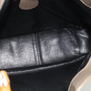 GUCCI Bamboo Hand Bag Patent leather Gold Auth ep14663-11