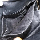 GUCCI Bamboo Hand Bag Patent leather Gold Auth ep14663-21