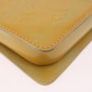 LOUIS VUITTON Monogram Vernis Motto Accessory Pouch Gris M91030 LV Auth ep14666-17