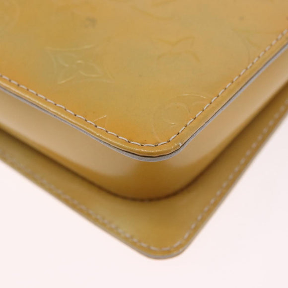 LOUIS VUITTON Monogram Vernis Motto Accessory Pouch Gris M91030 LV Auth ep14666