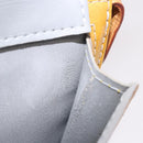 LOUIS VUITTON Monogram Vernis Motto Accessory Pouch Gris M91030 LV Auth ep14666-12
