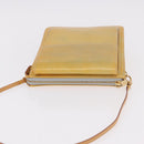 LOUIS VUITTON Monogram Vernis Motto Accessory Pouch Gris M91030 LV Auth ep14666-7