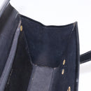 Christian Dior Hand Bag Leather Black Gold Auth ep14672-19