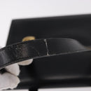 Christian Dior Hand Bag Leather Black Gold Auth ep14672-8
