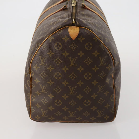 LOUIS VUITTON Monogram Keepall 55 Boston Bag M41424 LV Auth ep14676
