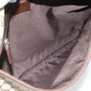 GUCCI GG Canvas Shoulder Bag Beige Silver 90476 Auth ep14683-18