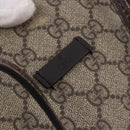 GUCCI GG Supreme Hand Bag PVC Beige Gold 353440 Auth ep14684-22