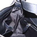 BURBERRY Nova Check Hand Bag Canvas Black Silver Auth ep14686V-18