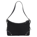 BURBERRY Nova Check Hand Bag Canvas Black Silver Auth ep14686V-2