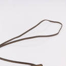 FENDI Zucchino Canvas Shoulder Bag Beige Auth ep14688-14