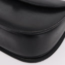 GUCCI Bamboo Hand Bag Leather Black Gold Auth ep14689A-15