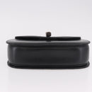 GUCCI Bamboo Hand Bag Leather Black Gold Auth ep14689A-5