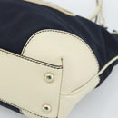 GUCCI Tote Bag Canvas Navy Gold 170007 Auth ep14690-10