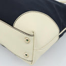 GUCCI Tote Bag Canvas Navy Gold 170007 Auth ep14690-12