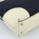 GUCCI Tote Bag Canvas Navy Gold 170007 Auth ep14690-13