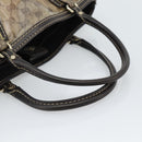 GUCCI GG Crystal Hand Bag Coated Canvas Beige Gold 223964 Auth ep14695-7
