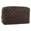 LOUIS VUITTON Monogram Trousse Toilette 28 Clutch Bag M47522 LV Auth ep14696-1