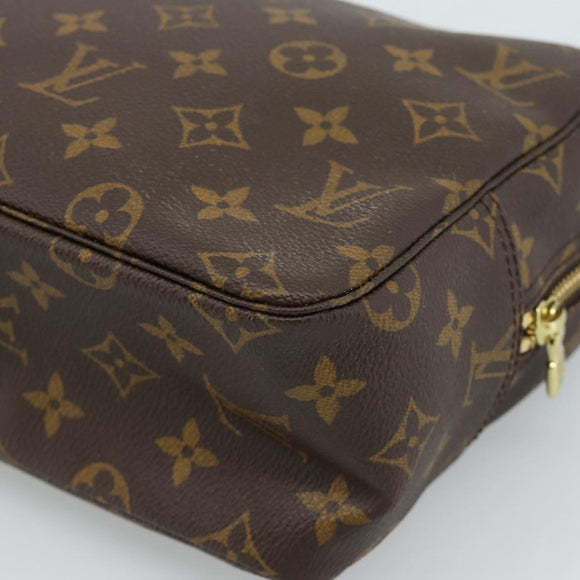 LOUIS VUITTON Monogram Trousse Toilette 28 Clutch Bag M47522 LV Auth ep14696