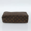 LOUIS VUITTON Monogram Trousse Toilette 28 Clutch Bag M47522 LV Auth ep14696-6