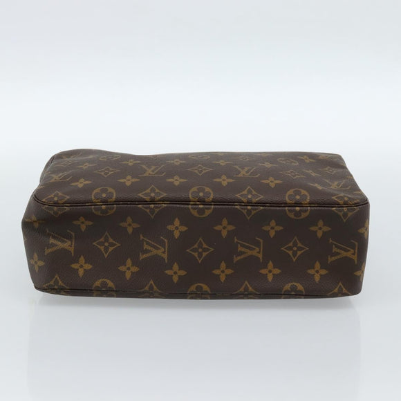 LOUIS VUITTON Monogram Trousse Toilette 28 Clutch Bag M47522 LV Auth ep14696