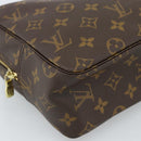 LOUIS VUITTON Monogram Trousse Toilette 28 Clutch Bag M47522 LV Auth ep14696-14