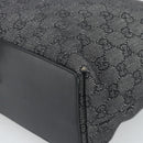 GUCCI GG Canvas Tragetasche Grau Silber 31243 Auth ep14697-15