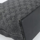 GUCCI GG Canvas Tragetasche Grau Silber 31243 Auth ep14697-16