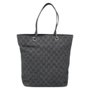 GUCCI GG Canvas Tragetasche Grau Silber 31243 Auth ep14697-13