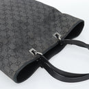 GUCCI GG Canvas Tragetasche Grau Silber 31243 Auth ep14697-6