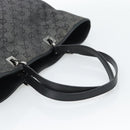 GUCCI GG Canvas Tragetasche Grau Silber 31243 Auth ep14697-7