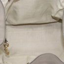 GUCCI Soho Hand Bag Leather Gray Gold 282309 Auth ep14702-11