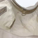 GUCCI Soho Hand Bag Leather Gray Gold 282309 Auth ep14702-19