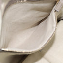 GUCCI Soho Hand Bag Leather Gray Gold 282309 Auth ep14702-22