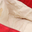 GUCCI GG Canvas Guccissima Tote Bag Nylon Red 282439 Auth ep14706-19