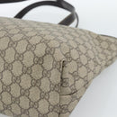 GUCCI GG Supreme Tote Bag PVC Beige 211137 Auth ep14707-13