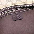 GUCCI GG Supreme Tote Bag PVC Beige 211137 Auth ep14707-16